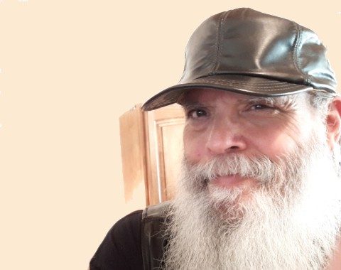 Photo of cartoonist, Tim Barela
